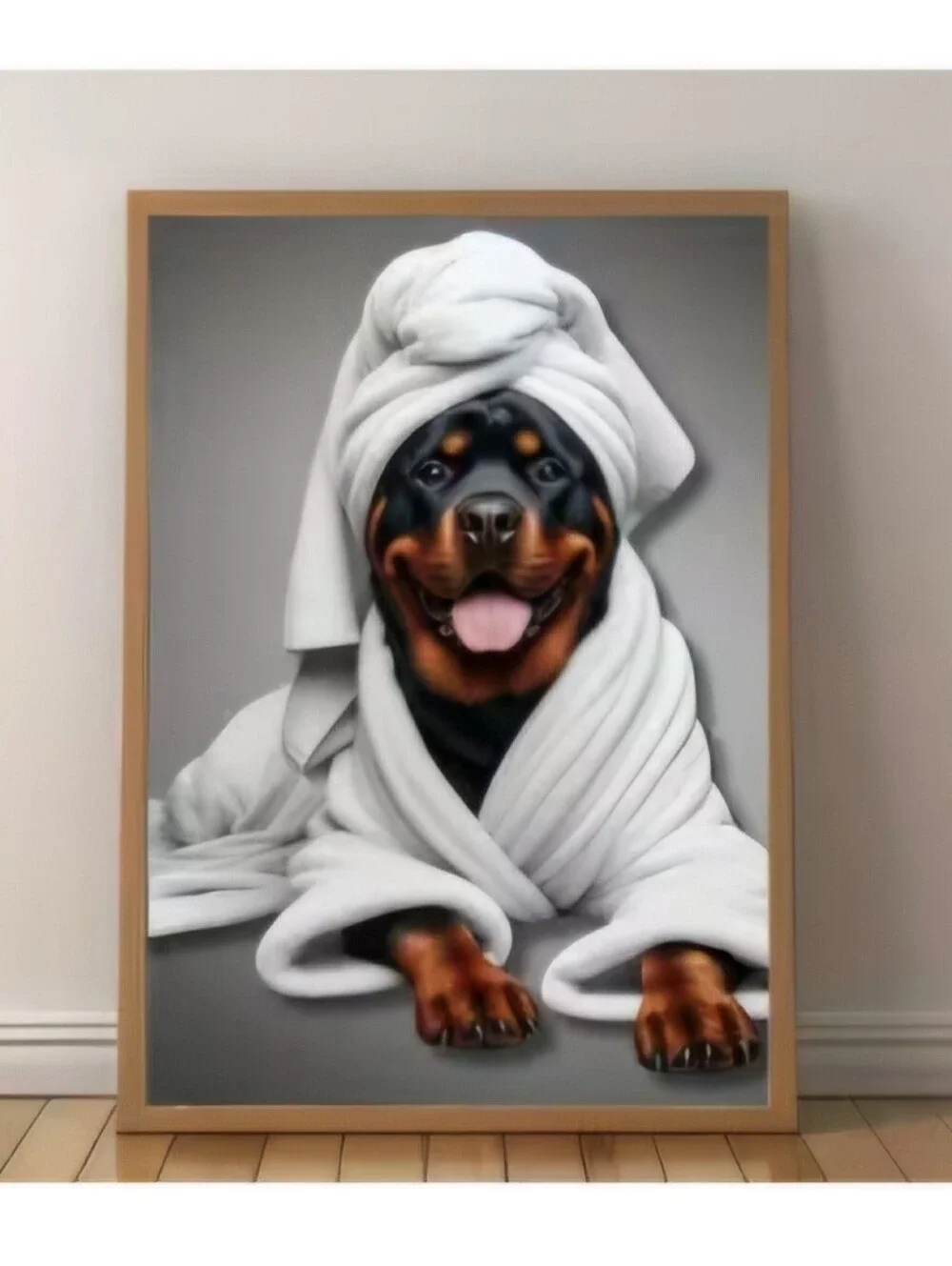 Rotweiller Canvas Print -Wall Art